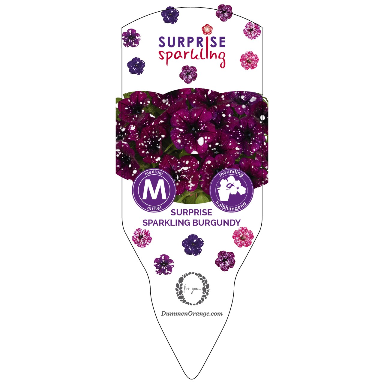 Tag Surprise Sparkling Burgundy