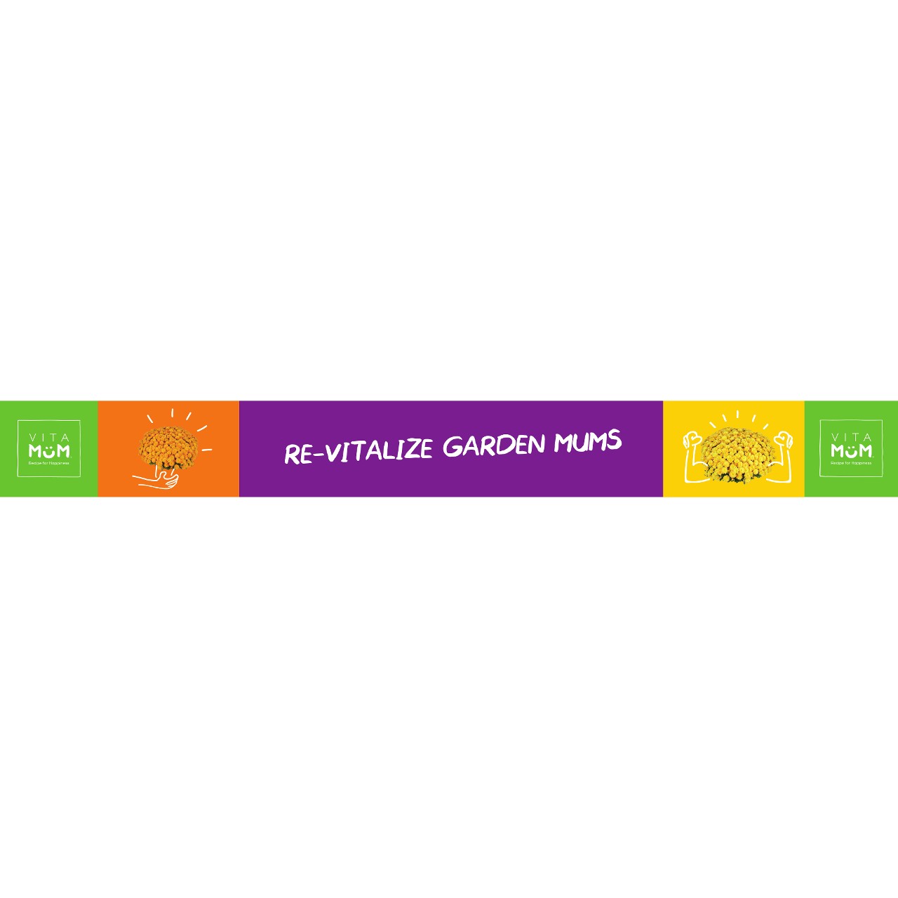 CC-Banner Vitamum General 135x14,5 cm
