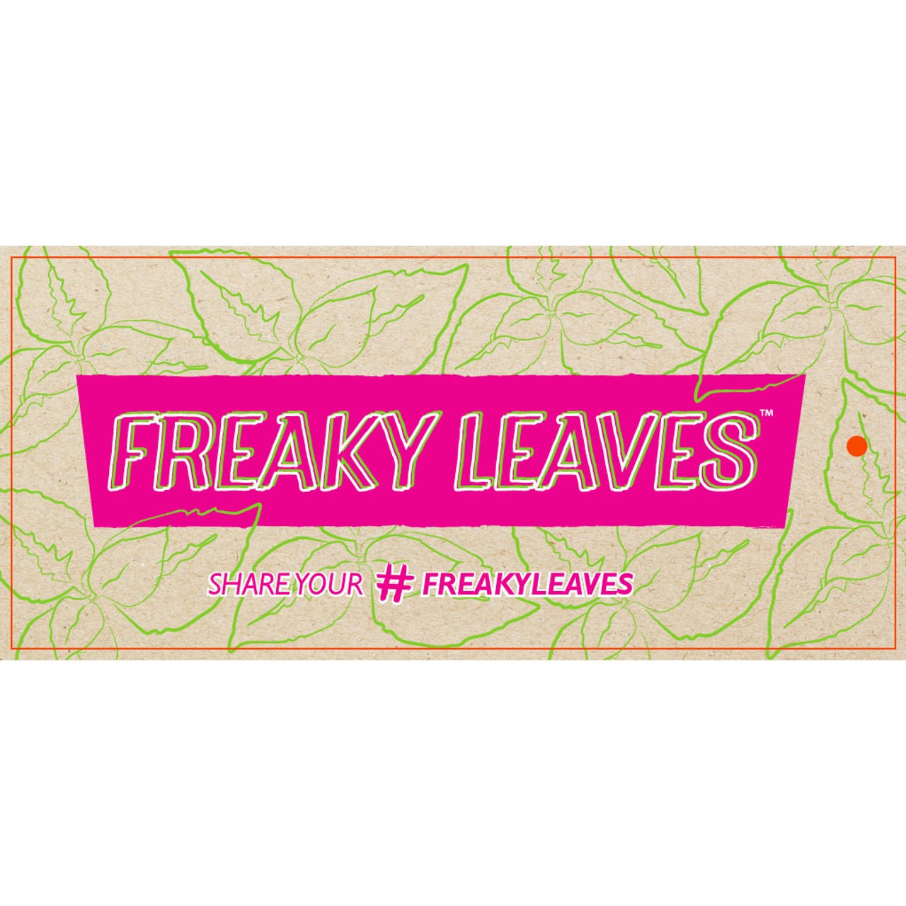 Hang Tag Freaky Leaves