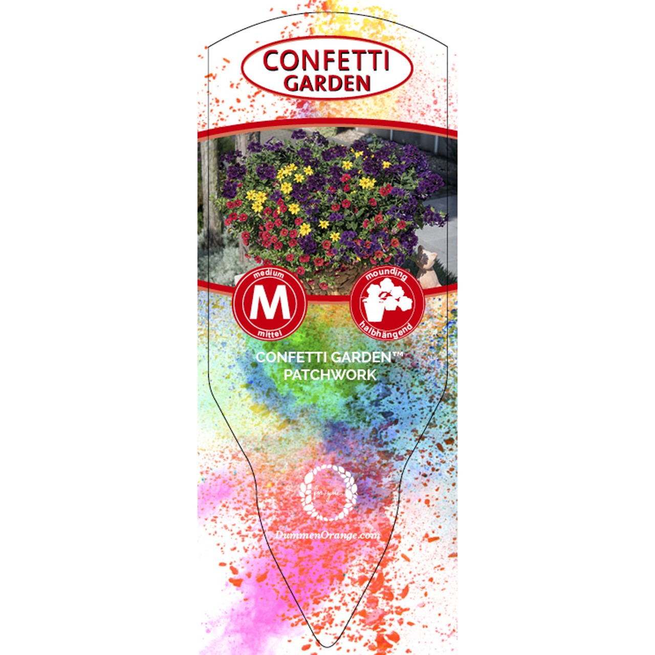 Tag Confetti Garden Patchwork